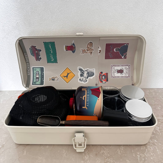 عدة الشاي White TeaBox